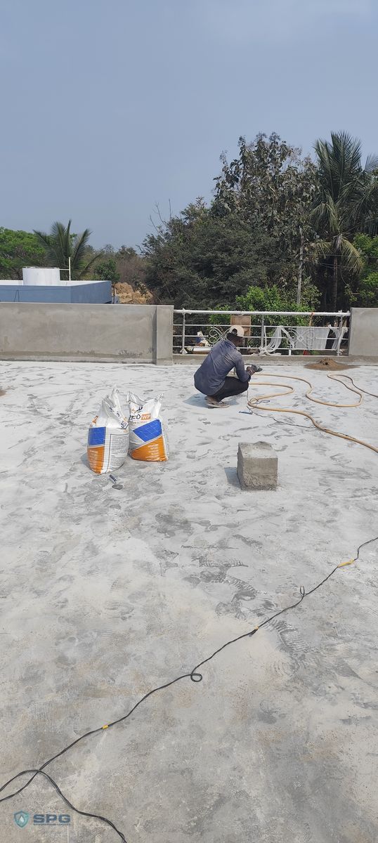 Wall Crack V-Groove Repair